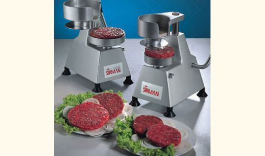 Sirman HF100 4" Burger Press - Industrial Press - Heavy Duty - Tabletop 